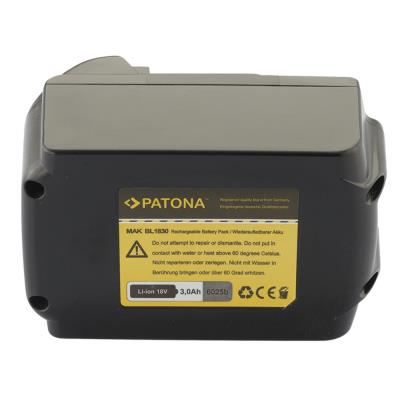 PATONA baterie pro Aku nářadí Makita 18 V 3000mAh Li-Ion