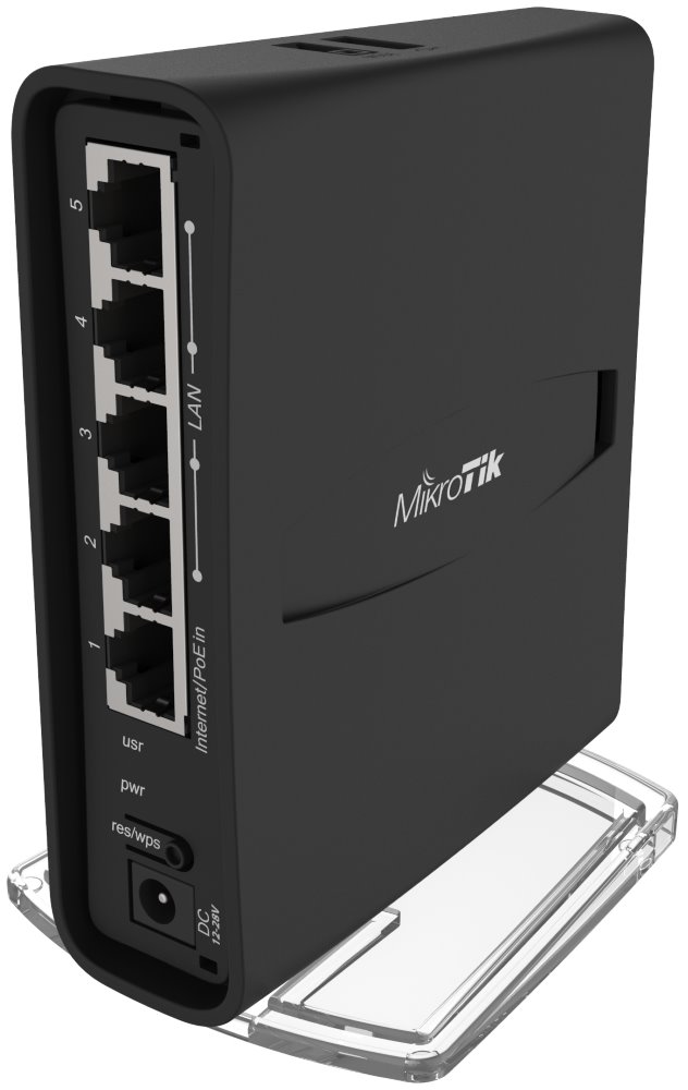 MikroTik RBD52G-5HacD2HnD-TC, hAP ac2, 5x GbE, 2.4+5Ghz Wi-Fi 5, USB, PSU, L4