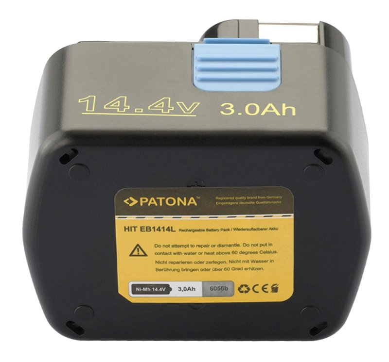PATONA baterie pro Aku nářadí Hitachi 14,4 V 3000mAh Ni-Mh
