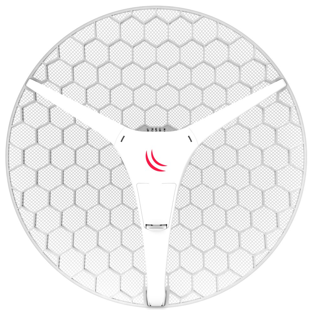 MikroTik LHG XL HP5 - outdoor klient, anténa 27 dBi, 6,4°, 802.11a/n, L3 (5GHz) - 4 ks