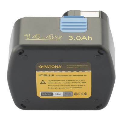 PATONA baterie pro Aku nářadí Hitachi 14,4 V 3000mAh Ni-Mh
