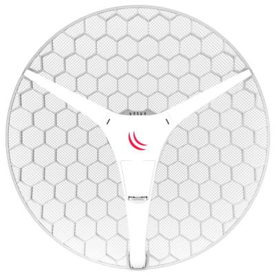 MikroTik LHG XL HP5 - outdoor klient, anténa 27 dBi, 6,4°, 802.11a/n, L3 (5GHz) - 4 ks