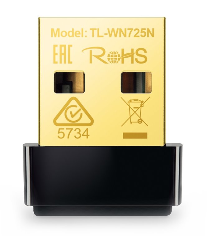TP-Link TL-WN725N/ bezdrátový USB mini adaptér/ 802.11b/g/n/ 150 Mbps