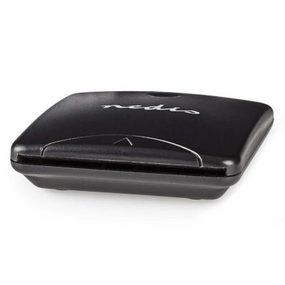 NEDIS čtečka čipových karet CRDRU2SM1BK/ Smart Card ID-1/ eObčanka/ standartní biometrické čipy/ USB 2.0/ černá