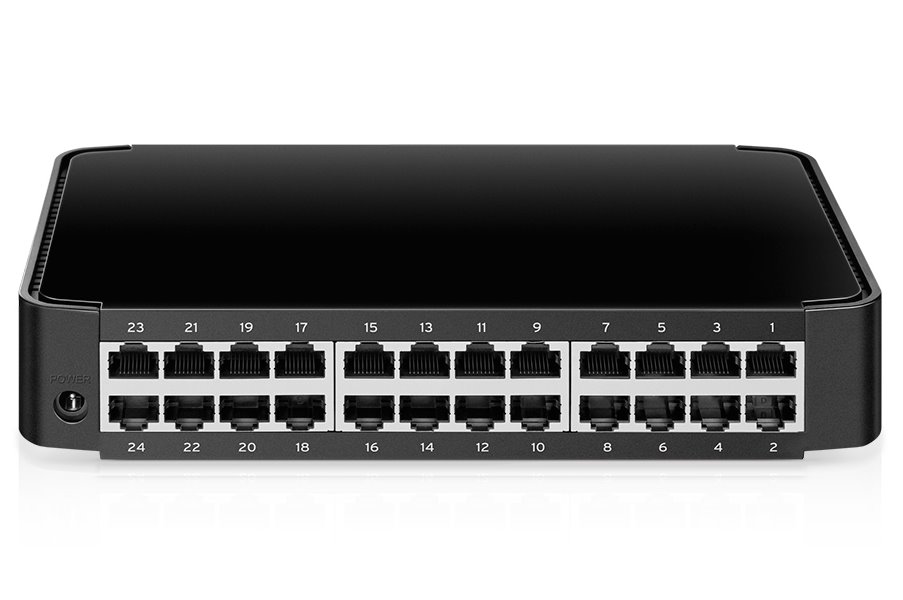TP-Link TL-SF1024M - 24portový stolní switch 10/100 Mbit/s