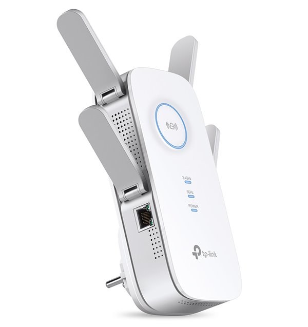 TP-Link RE650   AC2600 Wi-Fi Range Extender, AP, 802.11ac/a/b/g/n, 1x Gb LAN