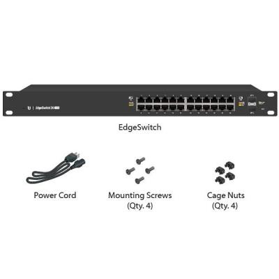 Ubiquiti Edge Switch 24 PoE - 24x GbE, 2x SFP, 24x PoE 24V/PoE+ (PoE budget 220W)