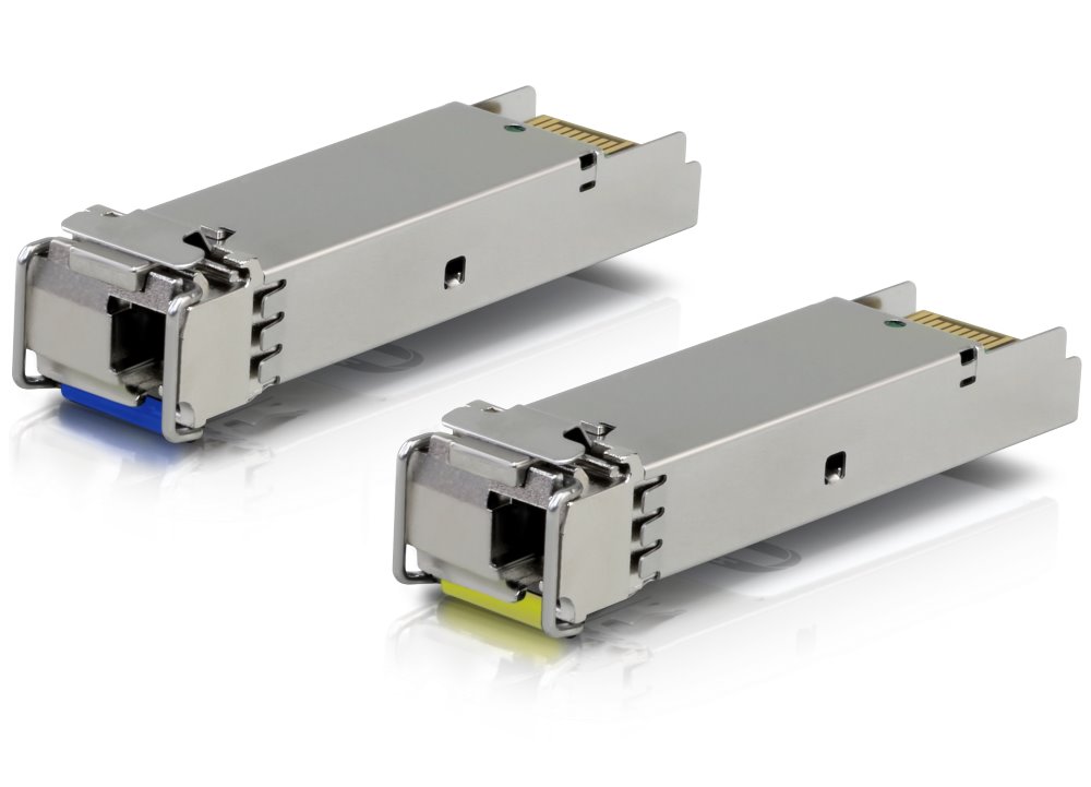 Ubiquiti Single-Mode optický modul SFP, 1 Gbit, BiDi, sada 2 kusů