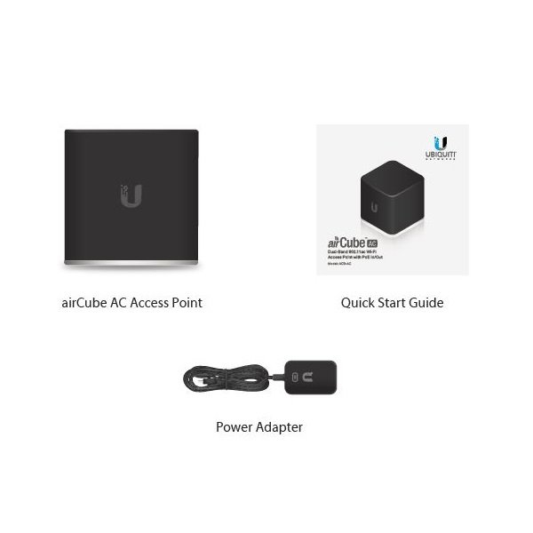 Ubiquiti AirCube AC - AP/Router, 2,4/5GHz, MIMO2x2, 802.11ac, 4x GbE