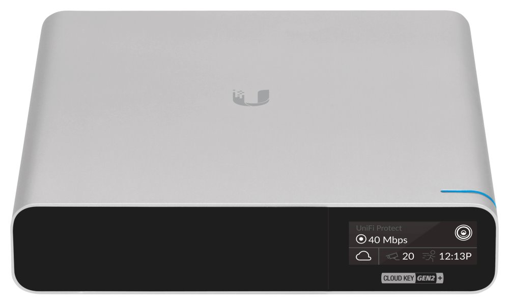 Ubiquiti UniFi Cloud Key Gen2 Plus - Konzole pro správu UniFi zařízení, Full UniFi OS, 1TB HDD, PoE (bez PoE injektoru)