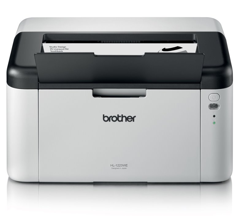 BROTHER laser HL-1223WE tonerbenefit/ A4 / 2400x600 dpi / černobílá / 20str./min. / USB / Wi-Fi