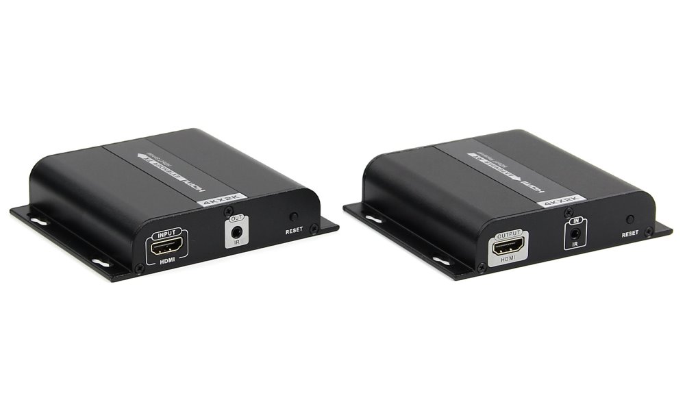 XtendLan HDMI přenos po LAN, vysílač a přijímač, UDP/Multicast, 4k/2k/1080p, s IR přenosem ovládání, cena za pár