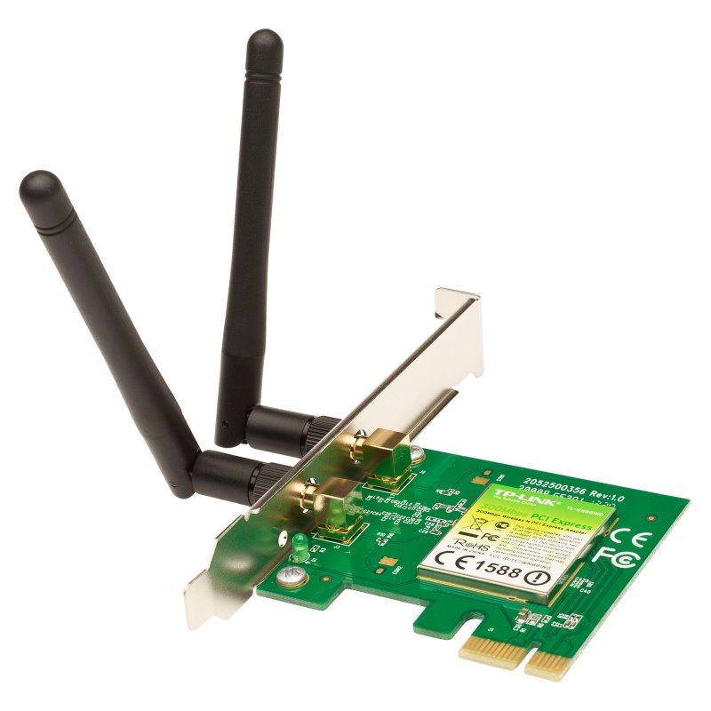 TP-Link TL-WN881ND /802.11b/g/n/ bezdrátový PCIe adaptér 2,4 GHz 300Mbps