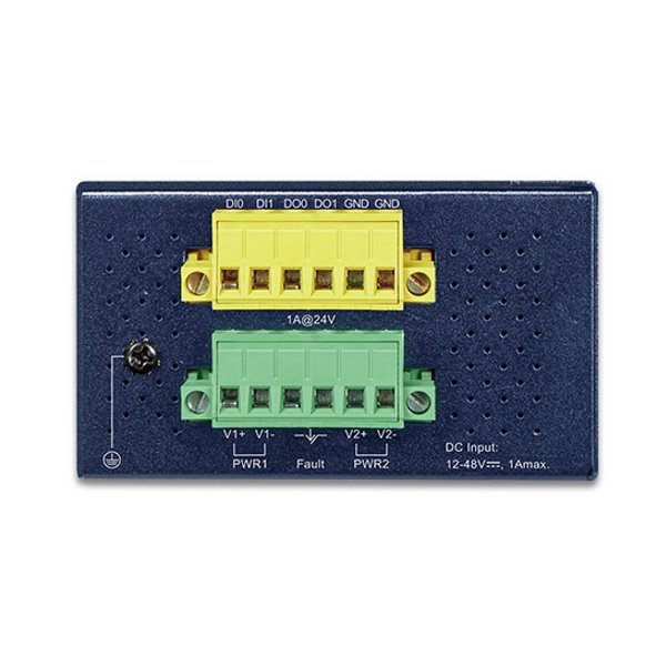 Planet průmyslový konvertor RS-232/422/485 na IP, 4x COM, 2x 100Base-T, ESD+EFT 6kV