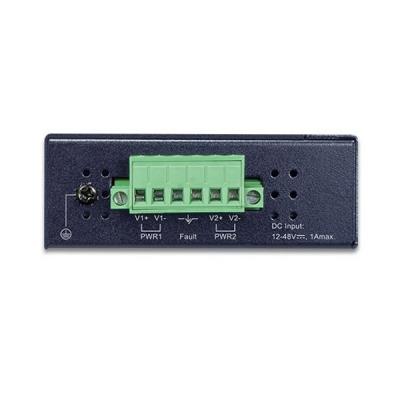 Planet průmyslový konvertor RS-232/422/485 na IP, 2x COM, 2x 100Base-T, ESD+EFT 6kV