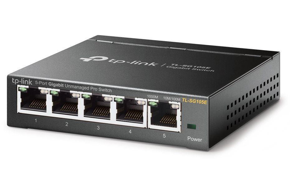 TP-Link TL-SG105E 5portový gigabitový switch