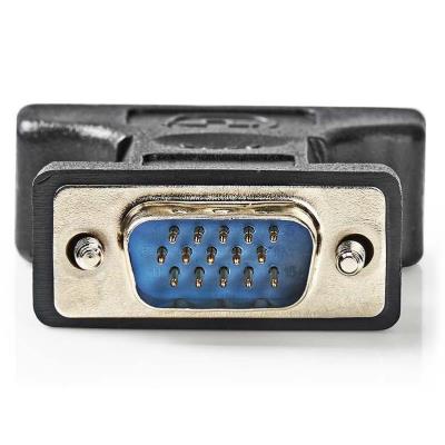 NEDIS adaptér VGA - DVI/ zástrčka VGA - 24+5pinová zásuvka DVI-I/ černý