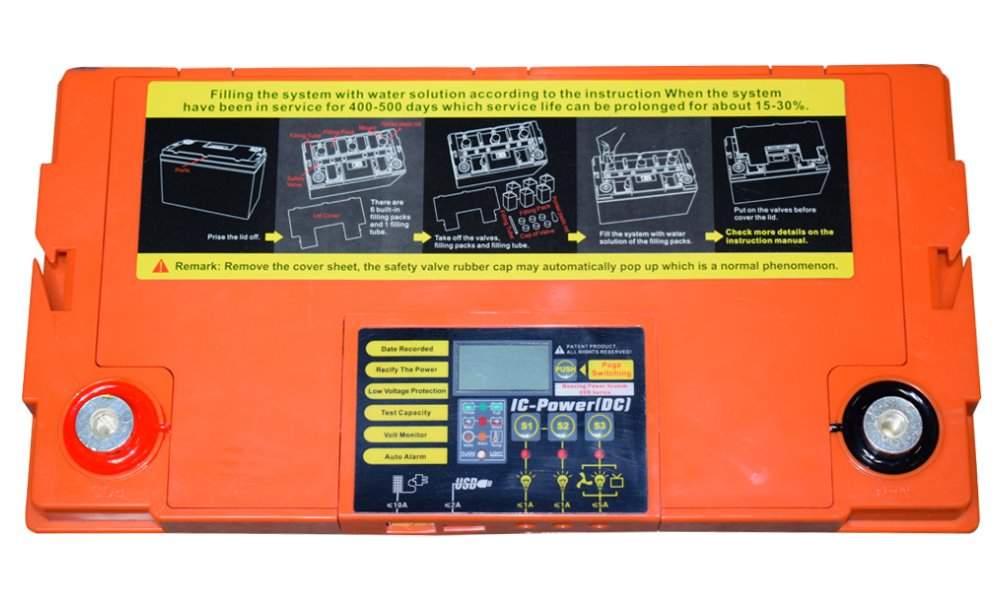 GOOWEI ENERGY DEEP CYCLE (GEL) baterie GOOWEI ENERGY OTD100, 100Ah, 12V