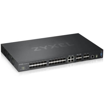 Zyxel XGS4600-32F  32-port Managed Layer3+ Gigabit switch, 24x Gigabit SFP + 4x Gigabit dual personality (RJ45/SFP) + 4x