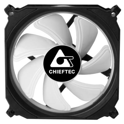 CHIEFTEC ventilátor Tornado / 120mm fan / RGB LED / ultratichý 16 dBa