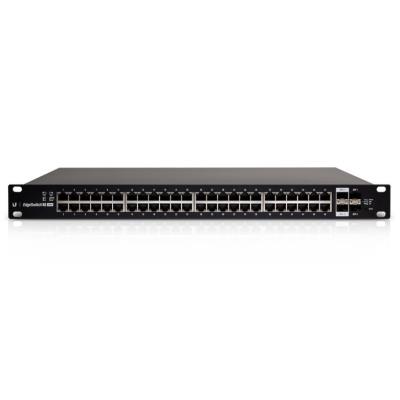 Ubiquiti Edge Switch 48 PoE - 48x GbE, 2x SFP+, 2x SFP, 48x PoE 24V/PoE+ (PoE budget 436W)