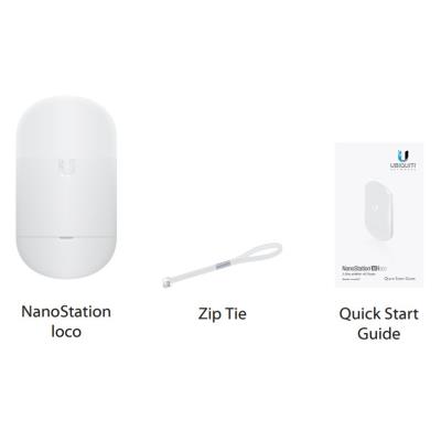 Ubiquiti NanoStation 5AC Loco - AP/client 5GHz, anténa 13dBi MIMO2x2, airMAX AC - sada 5ks (bez PoE injektorů)