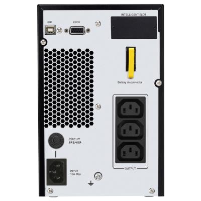 APC Easy-UPS SRV 1000VA (800W)/ ONLINE/ 230V/ LCD/ 3x IEC zásuvka