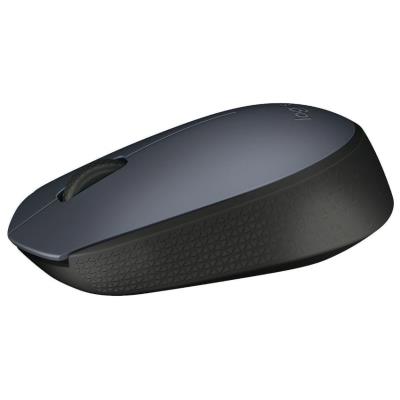 Logitech myš M170/ Bezdrátová/ Optická/ 1000dpi/ USB přijímač/ Sivá