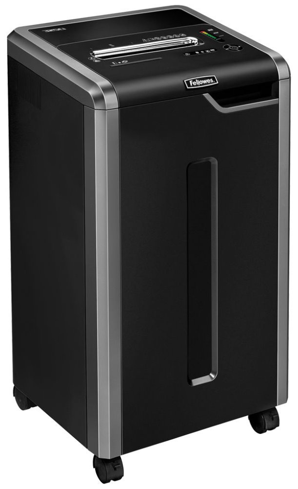 FELLOWES skartovač 325 Ci/ křížový řez 4x38 mm/ objem koše 83 l/ certifikát NBÚ/ stupeň utajení P-4 (důvěrné)/ černý