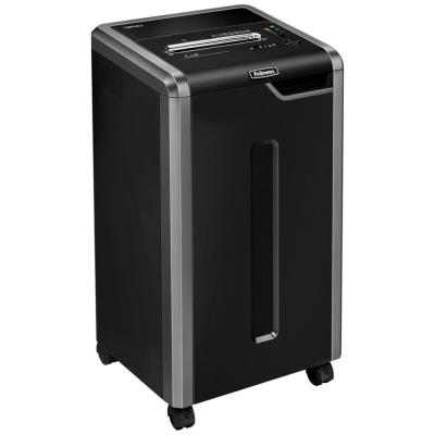FELLOWES skartovač 325 Ci/ křížový řez 4x38 mm/ objem koše 83 l/ certifikát NBÚ/ stupeň utajení P-4 (důvěrné)/ černý