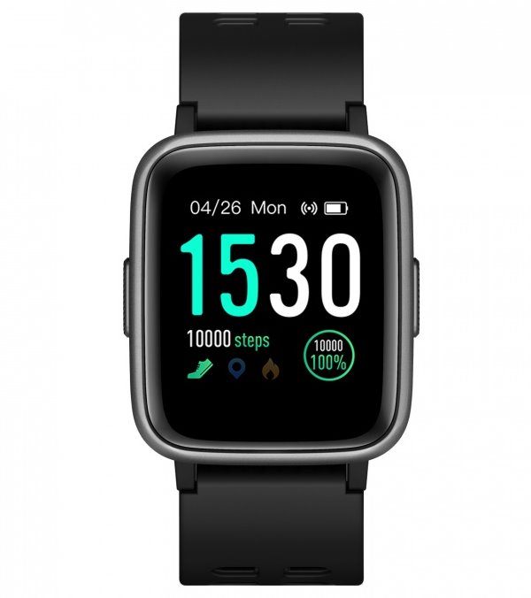 UMAX chytré hodinky U-Band P2 Black/ 1,3" IPS/ Bluetooth 4.2/ nRF52840/ ATM5/ iOS 8.0 +/ Android 4.3 +/ app Veryfit PRO