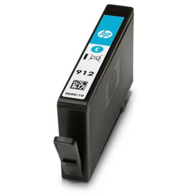 HP cartridge 912 (cyan, 315str.) pro HP OfficeJet 8013, HP OfficeJet Pro 8023