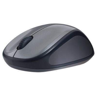 Logitech myš M235/ Bezdrátová/ Optická/ 1000dpi/ USB přijímač/ tmavě šedá (rtuť)