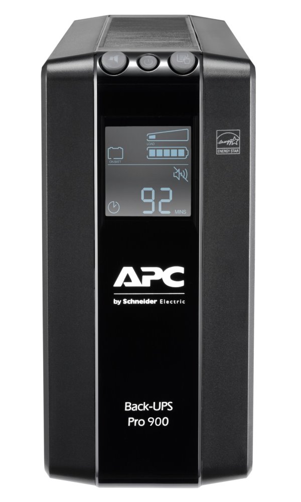 APC Back-UPS Pro BR 900VA (540W)/ LINE-INTERAKTIVNÍ/ AVR/ 230V/ LCD/ 6x IEC zásuvka