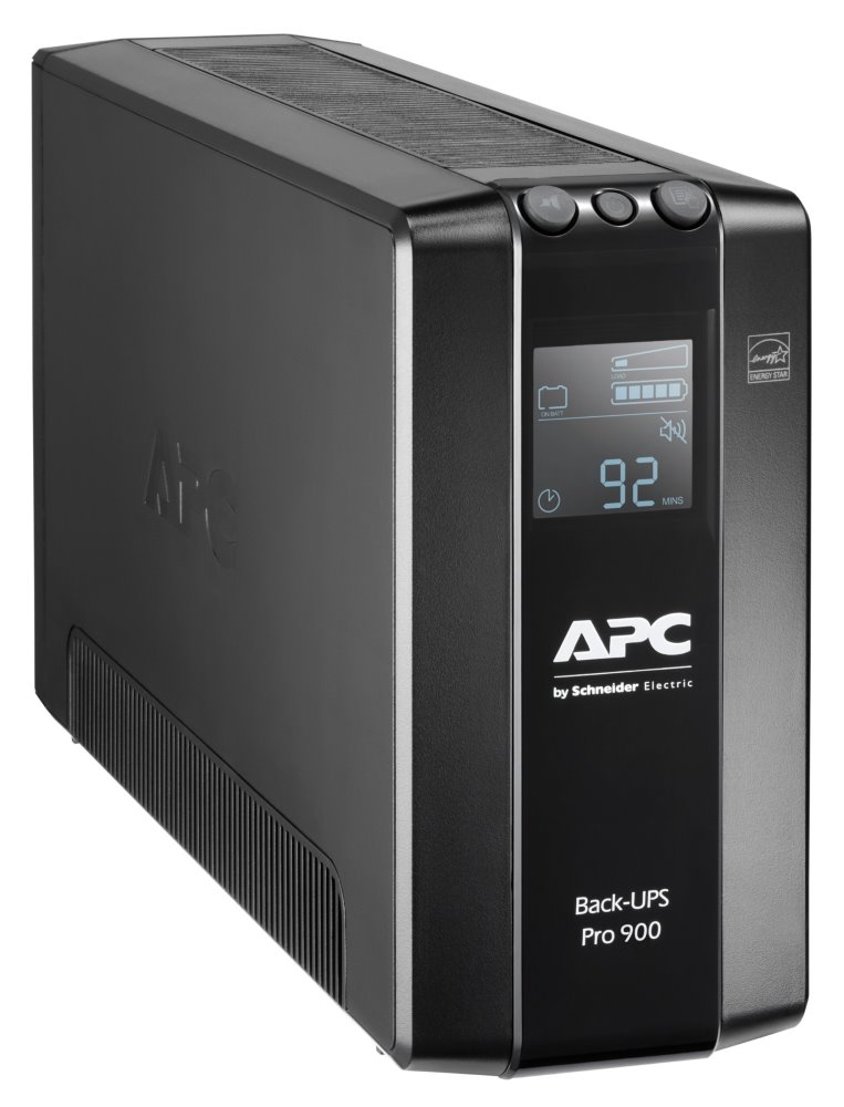 APC Back-UPS Pro BR 900VA (540W)/ LINE-INTERAKTIVNÍ/ AVR/ 230V/ LCD/ 6x IEC zásuvka