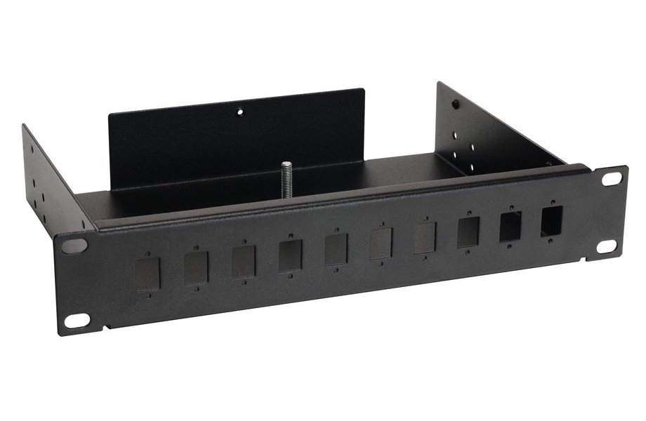 Solarix vana optická 10" 1U BK včetně čela SC 10 portů simplex FO-10-1-10SCS-B