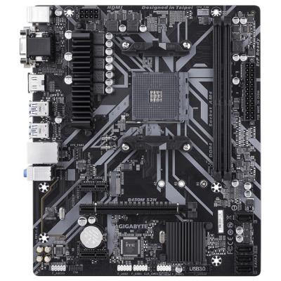 GIGABYTE B450M S2H / AMD B450 / AM4 / 2x DDR4 / VGA / DVI-D / HDMI / M.2 / mATX