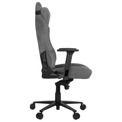 AROZZI herní židle VERNAZZA Soft Fabric Ash/ povrch Elastron/ popelavá