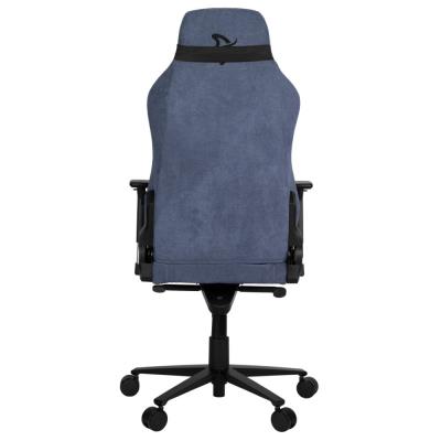 AROZZI herní židle VERNAZZA Soft Fabric Blue/ povrch Elastron/ modrá