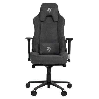 AROZZI herní židle VERNAZZA Soft Fabric Dark Grey/ povrch Elastron/ tmavošedá