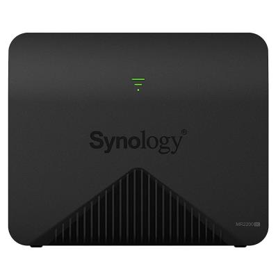Synology MR2200ac Mesh router 2,4GHz / 5GHz 802.11a/b/g/n/ac 4C/717MHz/256MBRAM/1xUSB3.0/1xGbEWAN, 1xGbELAN