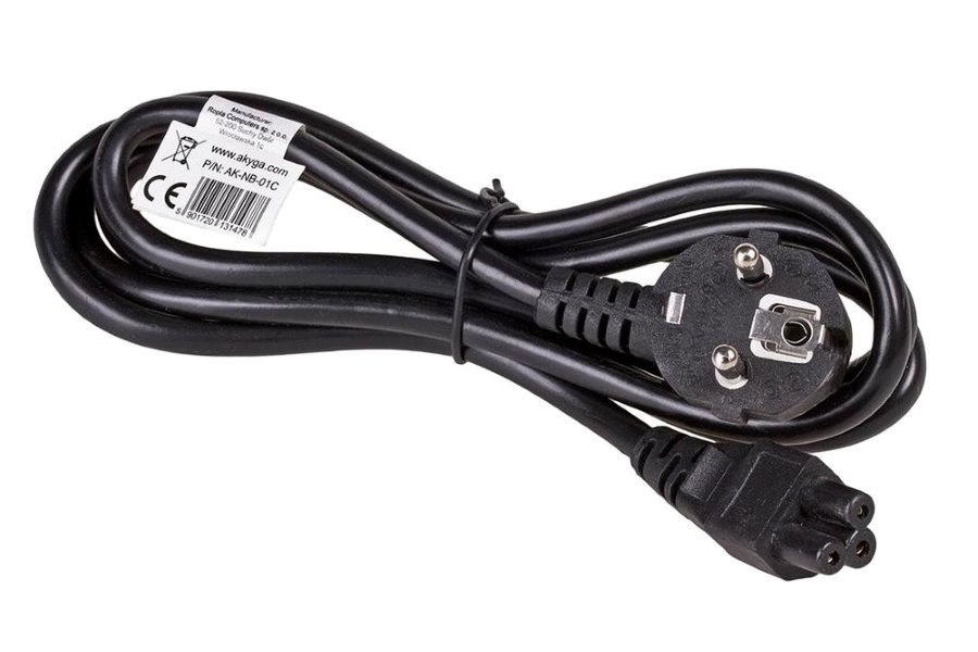 TRX Akyga přívodní síťový napájecí kabel 1.5m k napájecím adaptérům TRX Akyga