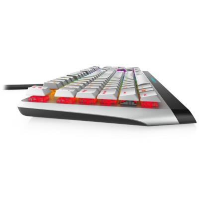 DELL klávesnice Alienware Low-profile RGB Mechanical Gaming Keyboard/  AW510K/ US/ Int./ mezinárodní/ Lunar Light