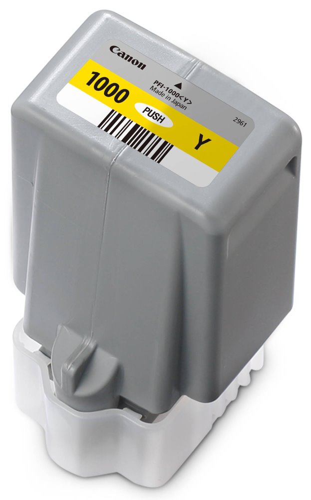 Canon inkoustová náplň PFI-1000 (yellow, 80ml) pro Canon imagePROGRAF PRO-1000