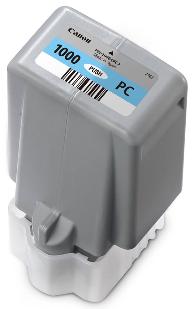 Canon inkoustová náplň PFI-1000 (photo cyan, 80ml) pro Canon imagePROGRAF PRO-1000