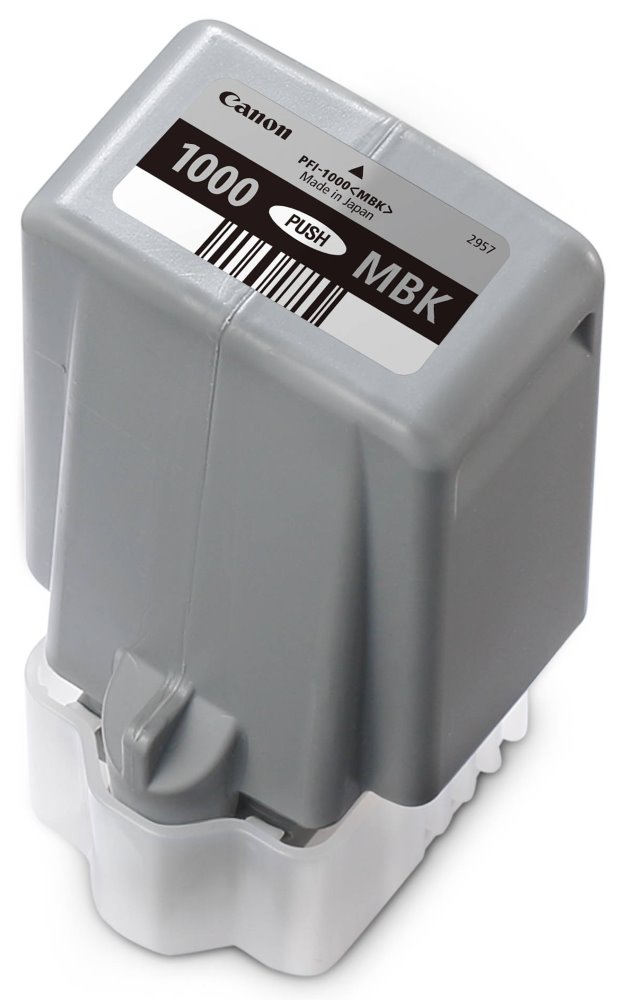Canon inkoustová náplň PFI-1000 (matná černá, 80ml) pro Canon imagePROGRAF PRO-1000
