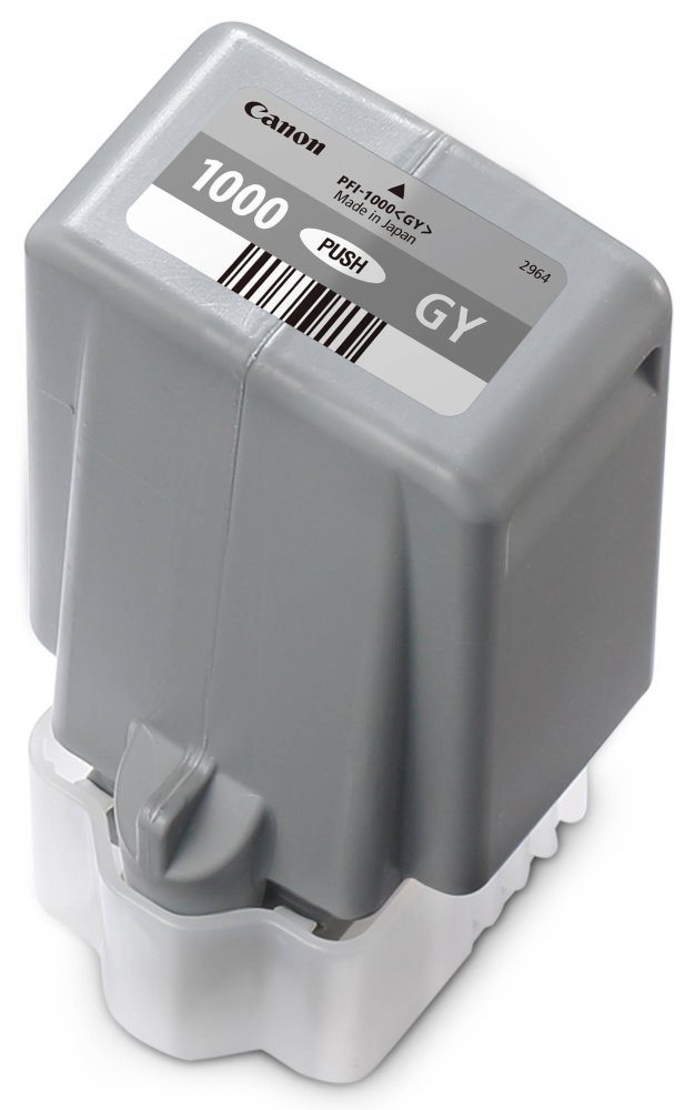 Canon inkoustová náplň PFI-1000 (grey, 80ml) pro Canon imagePROGRAF PRO-1000
