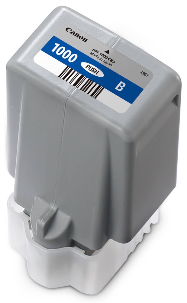 Canon inkoustová náplň PFI-1000 (azurová, 80ml) pro Canon imagePROGRAF PRO-1000
