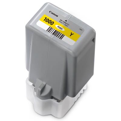 Canon inkoustová náplň PFI-1000 (yellow, 80ml) pro Canon imagePROGRAF PRO-1000