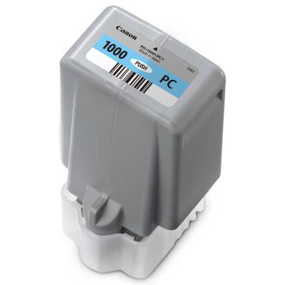 Canon inkoustová náplň PFI-1000 (photo cyan, 80ml) pro Canon imagePROGRAF PRO-1000